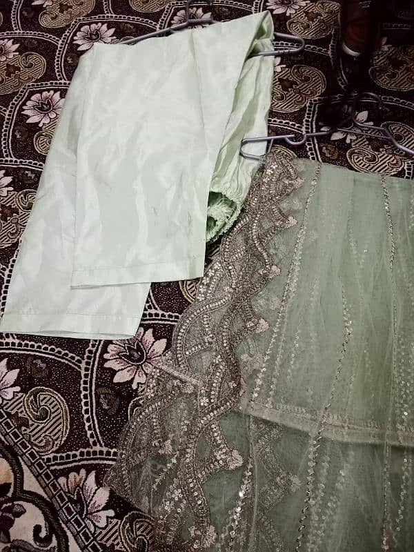 double gown mexi for sale with dupta trouser condition 10/10 2