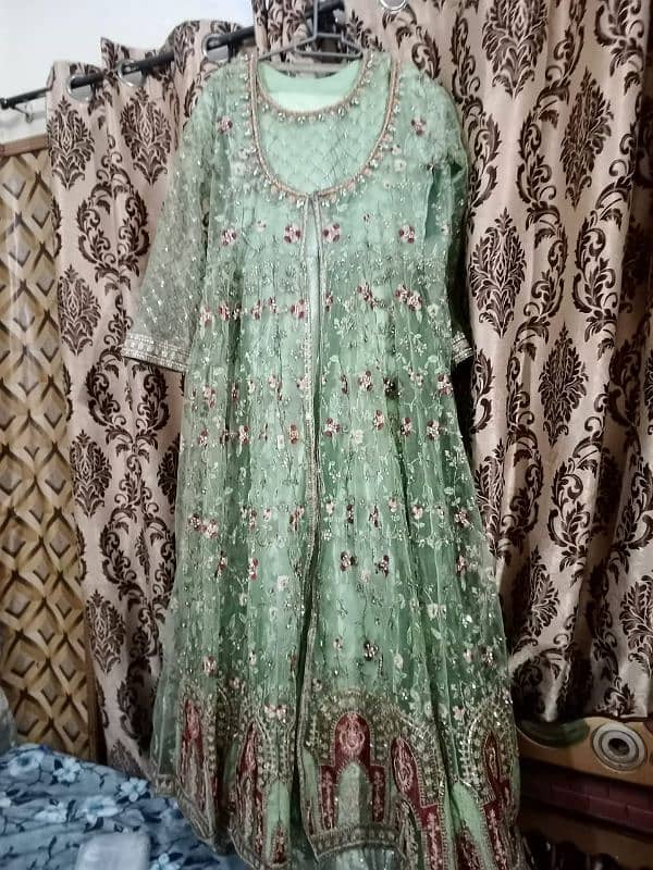 double gown mexi for sale with dupta trouser condition 10/10 4