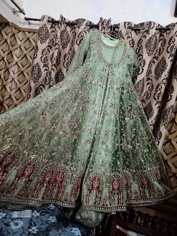 double gown mexi for sale with dupta trouser condition 10/10 9