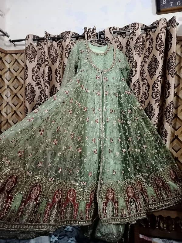 double gown mexi for sale with dupta trouser condition 10/10 10