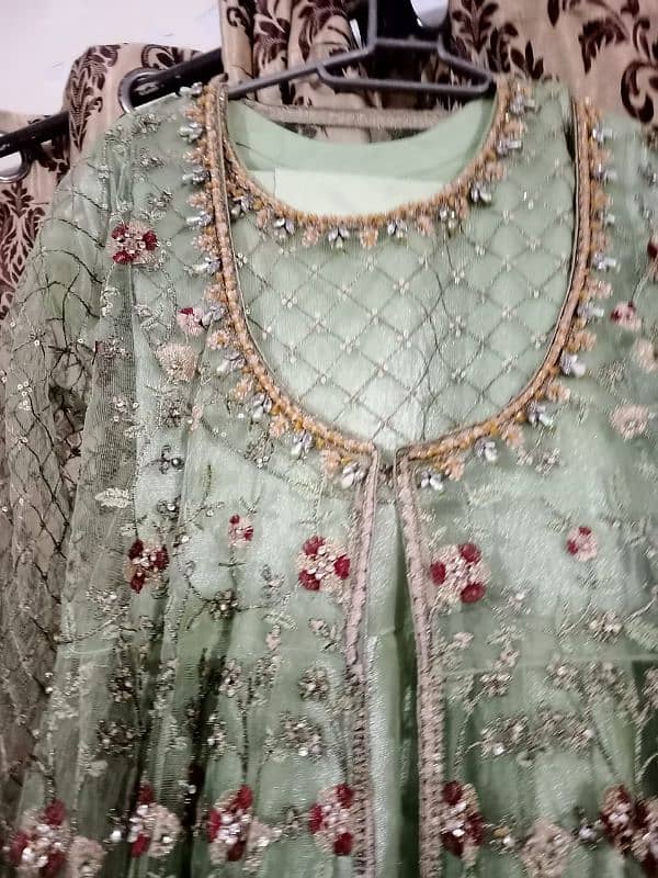 double gown mexi for sale with dupta trouser condition 10/10 11