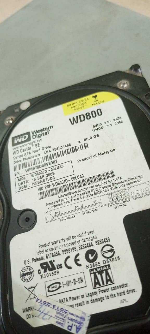 hard drive 0