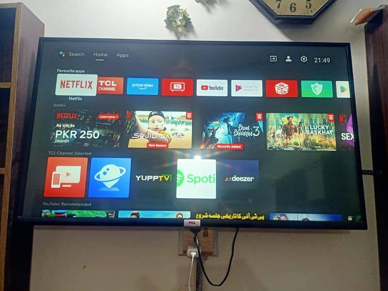 43 inch TCL LED android 9