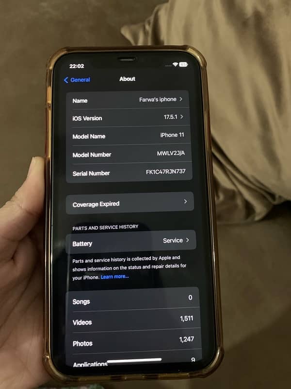 iPhone 11 128GB non PTA 2months sim time 4