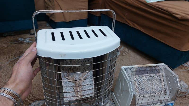 sonica gas heater and one small heater 1