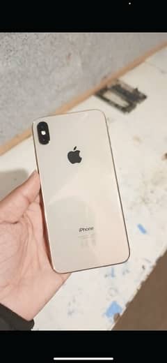 IPhone XS Max ( Gold Colour ) 64gb Sim Working