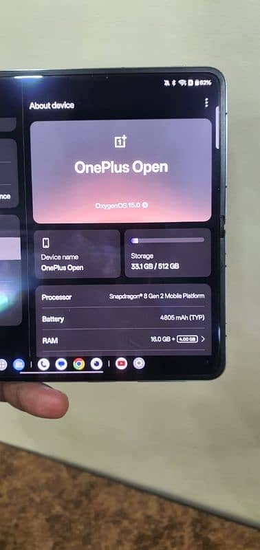 One Plu open 16/512gb offical pta approved 4