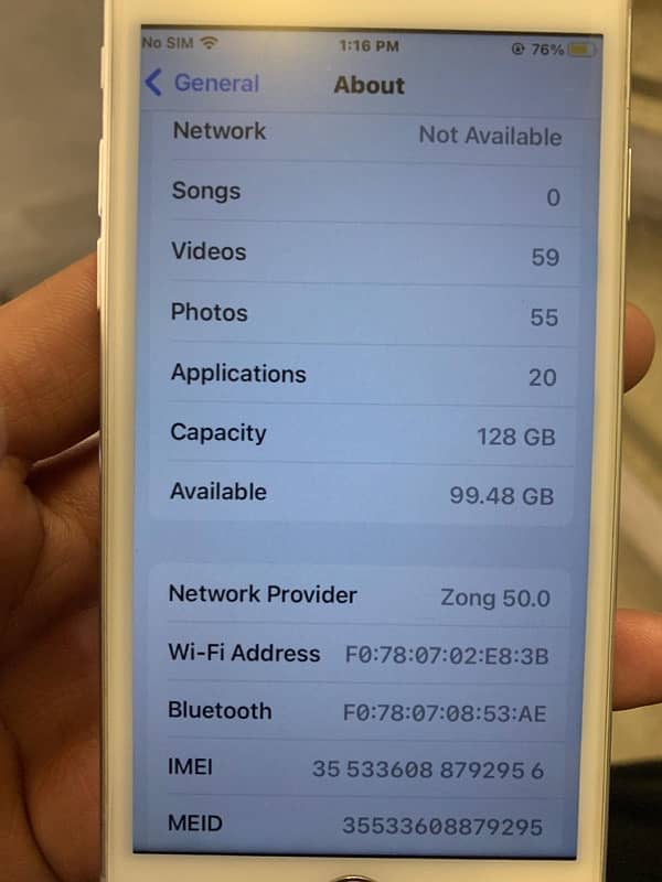 IPhone 7 Non pta Made in japan Total Genion phone 7