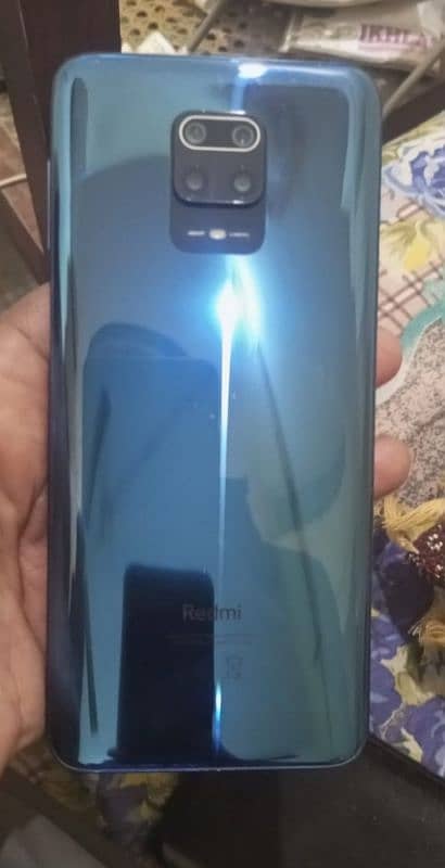 Redmi note 9s 6+2 gb ram 128 with box 0