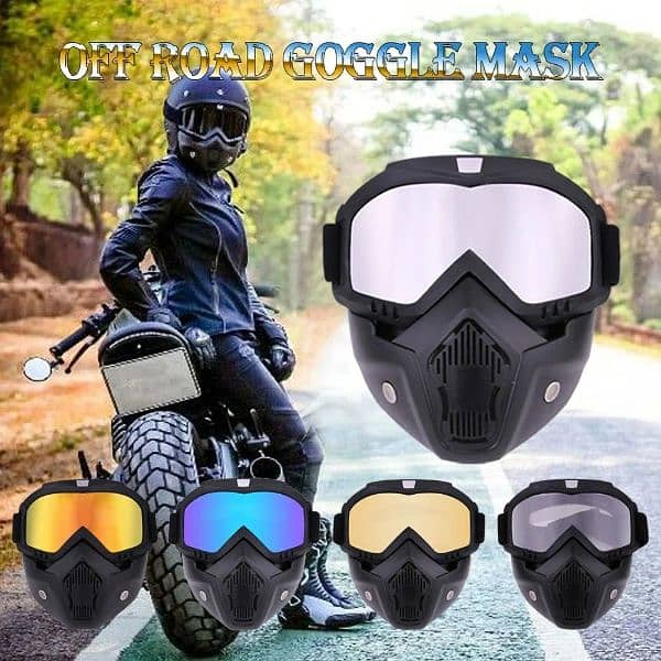 Winter Bike Masks 0