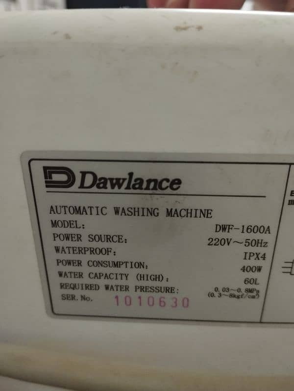 automatic washing machine multi water power 10