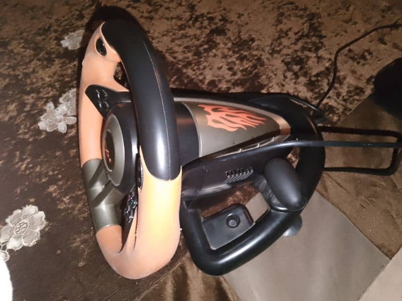 PXN V3 PRO STEERING WHEEL USED IN VERY GOOD CONDITION FOR PC,XBOX ETC 3