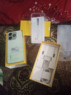 realme c63 6/128 complete box just box open full warranty for sale