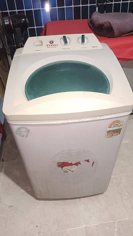 Washing machine Toyo TW-777 genuine condition 0