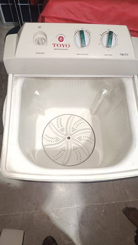 Washing machine Toyo TW-777 genuine condition 1