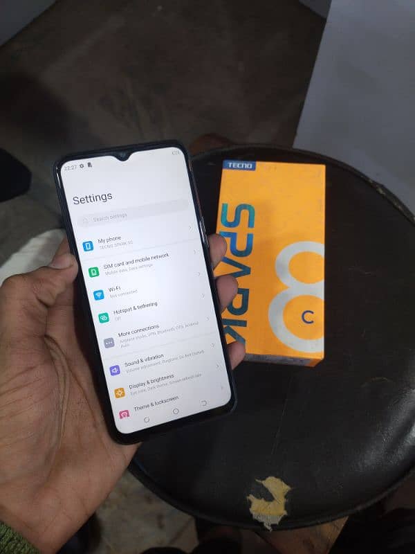 Tecno spark 8c 3+1 gb ram 64memory 3