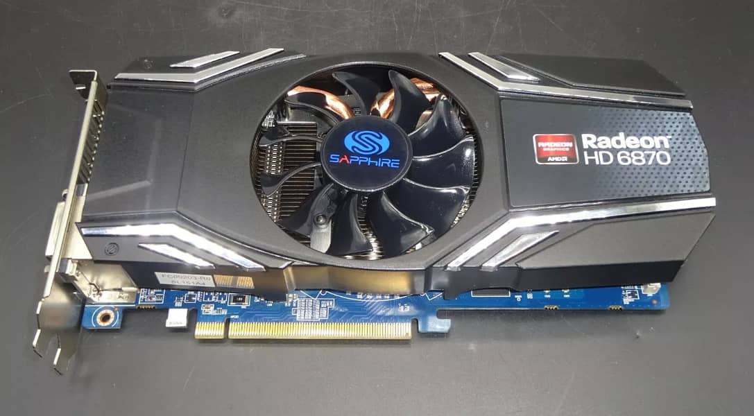 Sapphire Radeon HD 6870 1GB GDDR5 256Bits Gaming Graphics Card 0