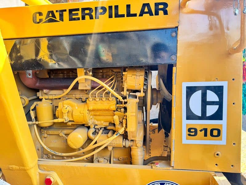 caterpillar 910 well loader 7