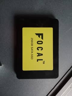 256 GB Focal SSD 1 year warranty