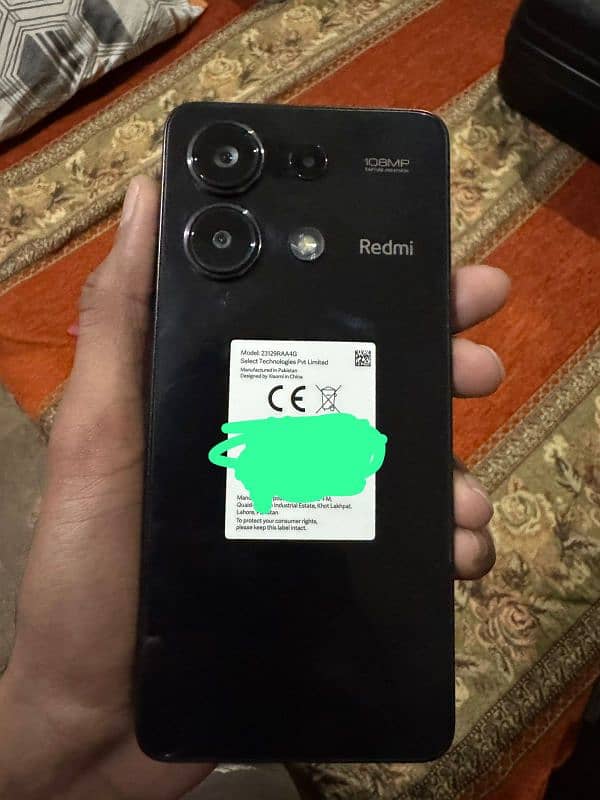 Redmi note 13 dual pta approved 4