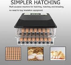 INTELLEGENT (diamend )  18,36,64,128,192 EGG FULL AUTOMATIC INCUBATOR 3