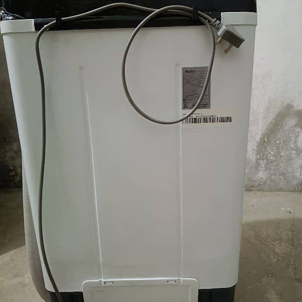 Haier washing machine 3