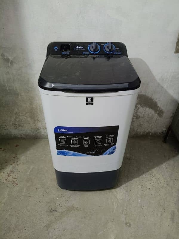 Haier washing machine 5