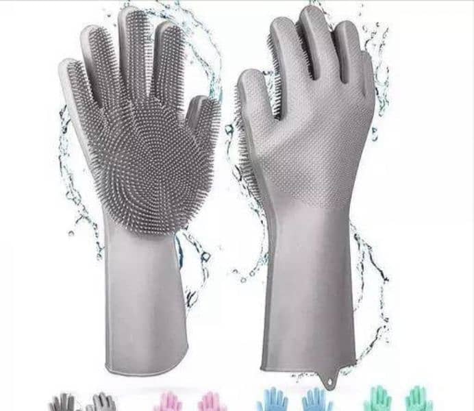 Dishwashing Gloves Made Of Silicone 1