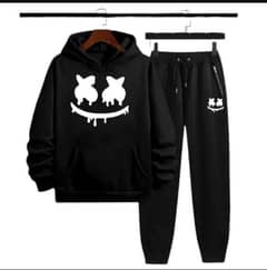 Men's Hoodie 2 pcs set in black Cash on delivery available in 2100