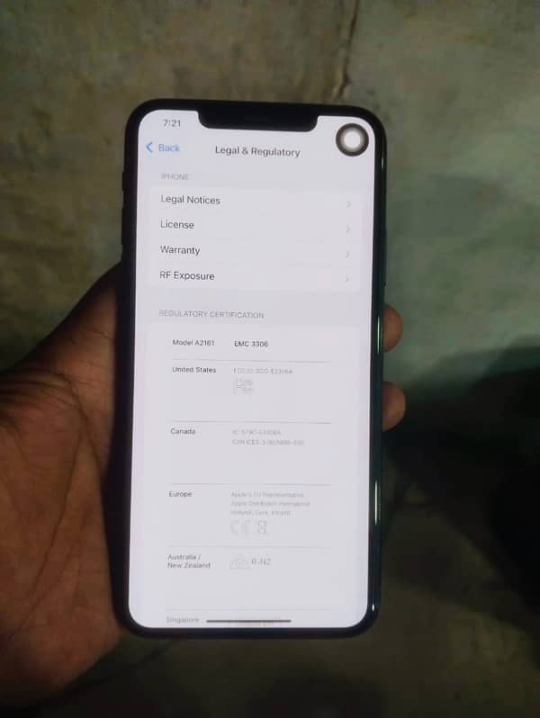 Iphone11 pro max 256 gb non pta 8