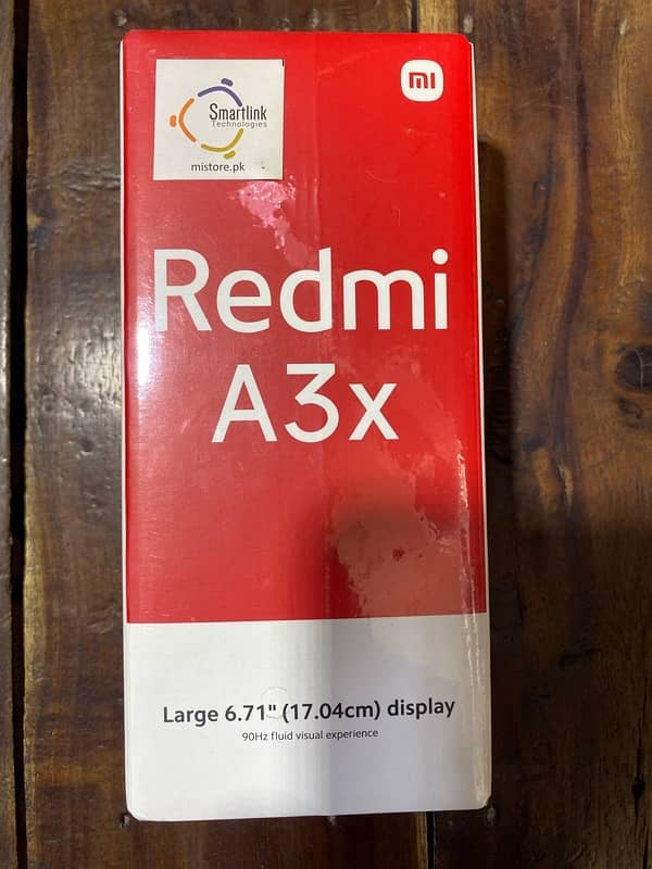 Redmi A3X (Box pack) (Free Delievery) kholenge to warranty start hogi) 1