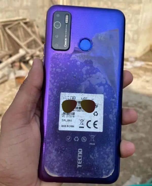 Tecno Camon 15 with box 1