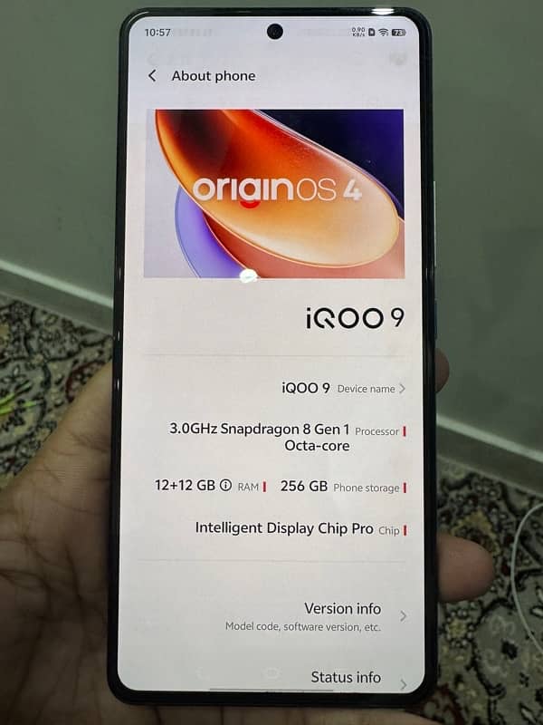 Vivo Iqoo 9 12gb 256gb Gaming Phone Non PTA 2