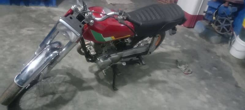 CG Honda 125 argent sale 2