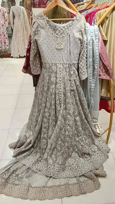 Bridal Dress Silver (Nakoosh Brand) 1