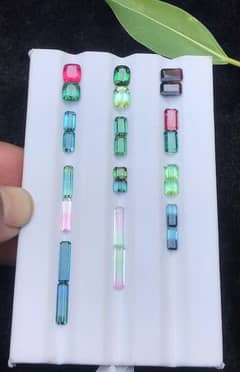 Beautiful Good quality  Tourmaline  reverse pairs  From Afghanistan