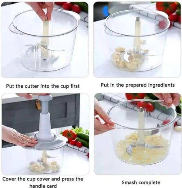 Cut Different Vegetables Easily And Quickly By Pressing 2