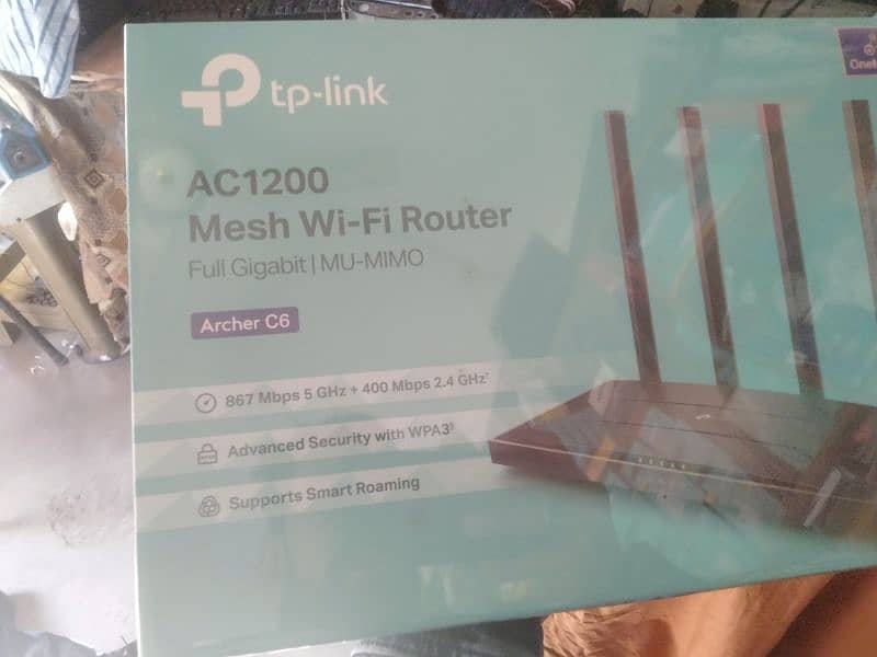 archer C-6 AC 1200 Mesh wifi router 4 ant 2