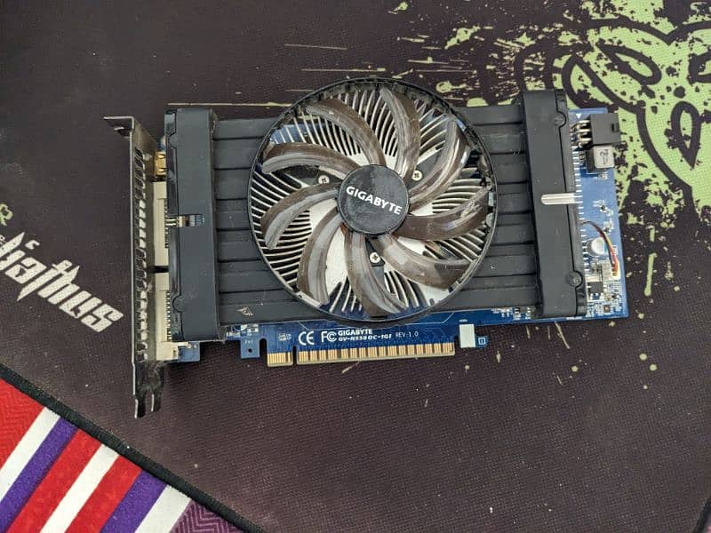 Graphics Card Nvidia 550Ti 1Gb 192Bit DDR5 0