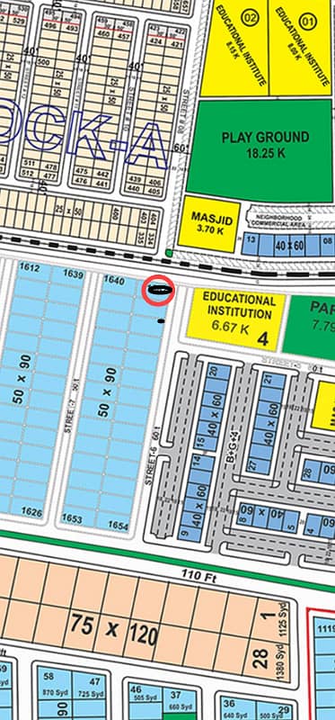 B-17 Kanal Corner Plot For Sale 1