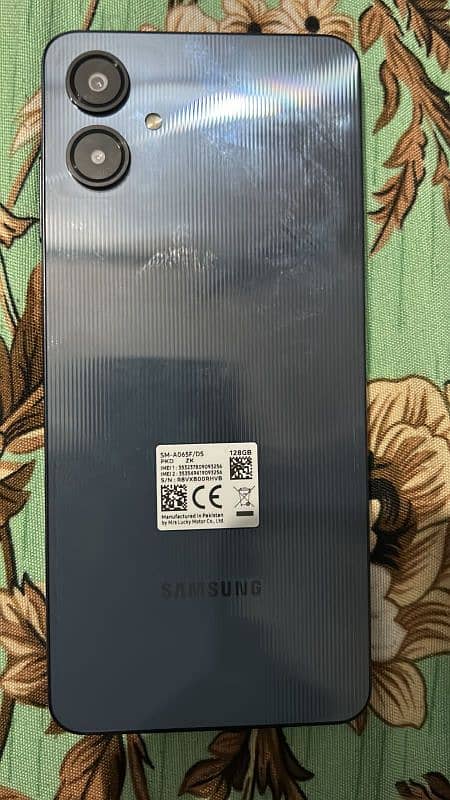 Samsung a06 6/128 with original charger 3