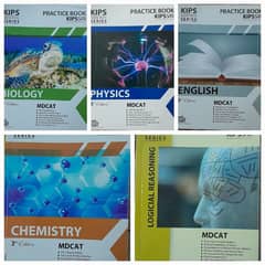 Complete Set of 10 MDCAT Prep & Practice Books by KIPS