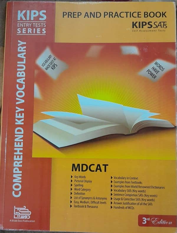 Complete Set of 10 MDCAT Prep & Practice Books by KIPS 5