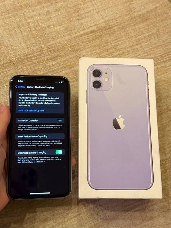 iPhone 11 128GB PTA Approved 8