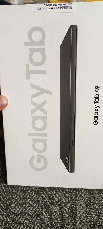 box pack sealed samsung galaxy tab A9 0