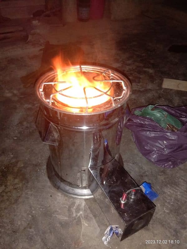 Biomass chulha and Pallets Stove 8