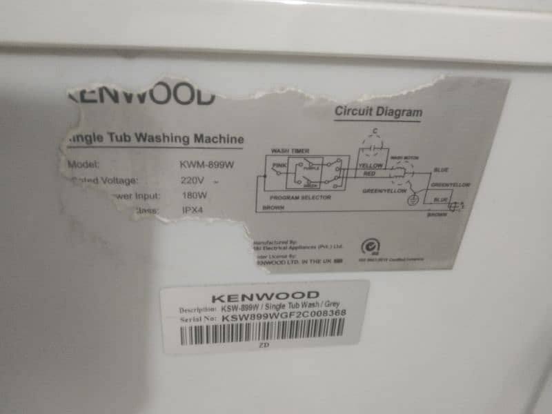 washing machine 5