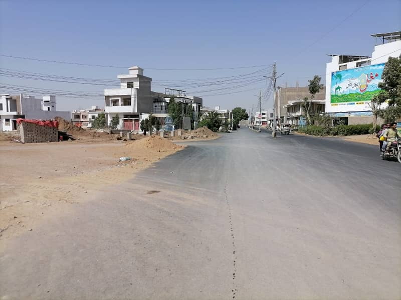 A Prime Location Residential Plot Of 120 Square Yards In Karachi 1