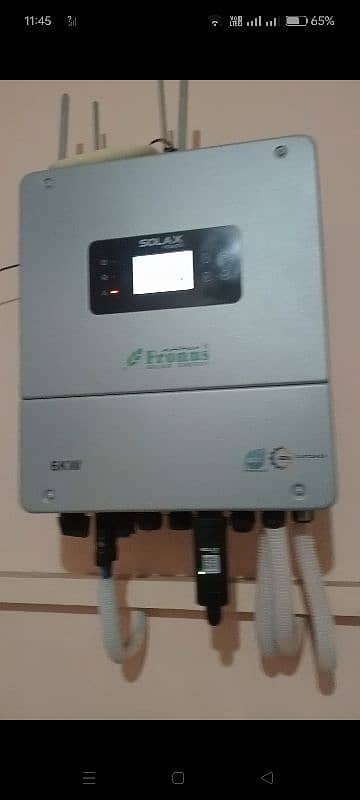 Solax Power 6kw ip65 Hybrid inverter use without battery and Grid 2