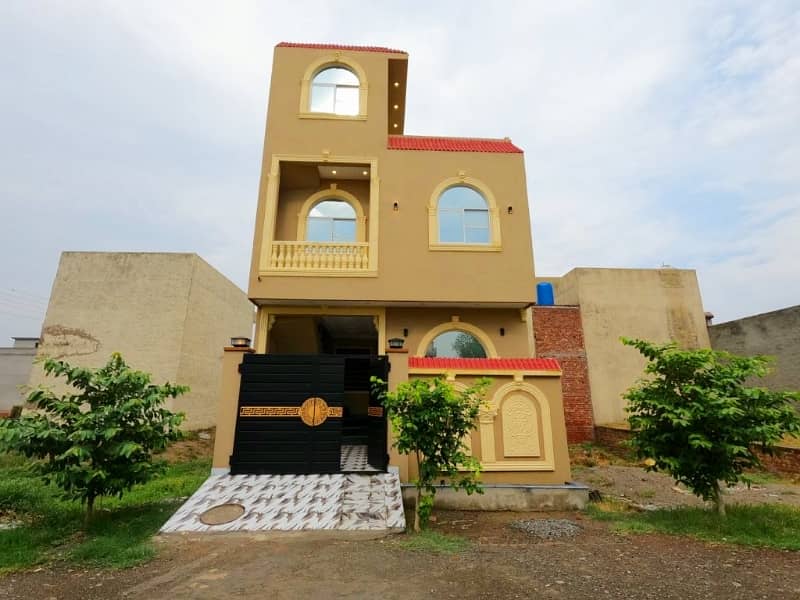 3 Marla Double Storey Spanish Style Brand New House For Sale 0